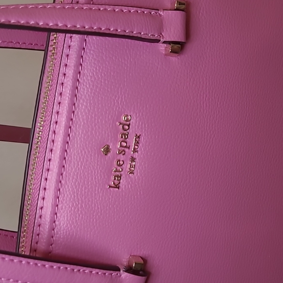 NWT Kate Spade Patterson Drive Pebbled Emboss Dome Satchel Purse 2-way Bag - Picture 5 of 14